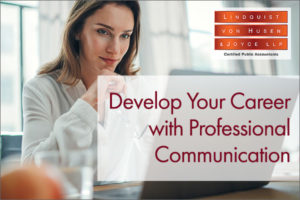 Develop Your Career with Professional Communication