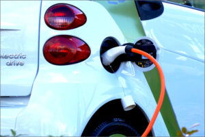 Charging electric vehicle