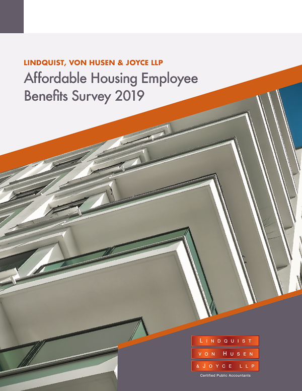 Affordable Housing Employee Benefits Survey Cover